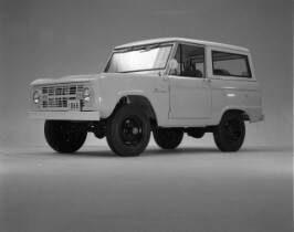 1966 Ford Bronco in Studio